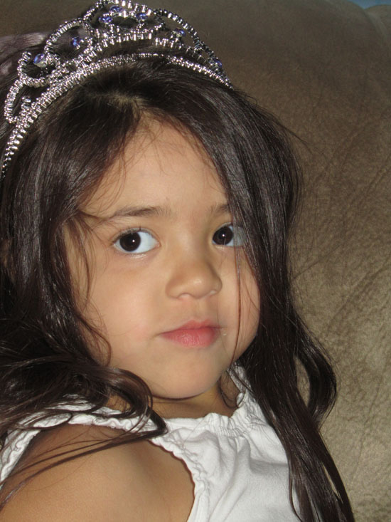 Princess Yaya is almost 4