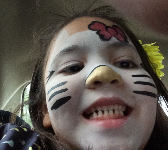 Hello Kitty selfie!