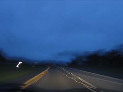 Groovy Highway 101 at dusk