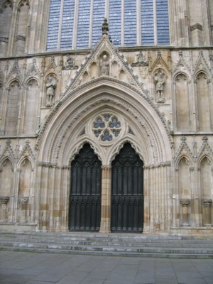 The Main Minster door
