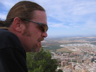 Vin marveling at the growth of Jaen