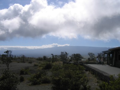 Another view of Mauna Loa in the distance