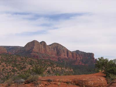 Across the way from Cathedral Rock