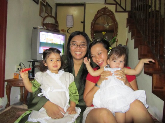 Me and Yaya, and Mei and Immie