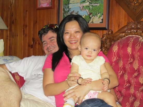 Andrew, Mei Lin and their beautiful Eva
