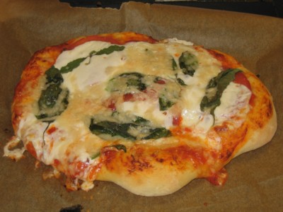 Baked Pizza Margherita