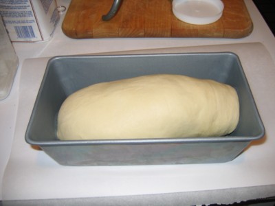 30-minute bread in loaf pan