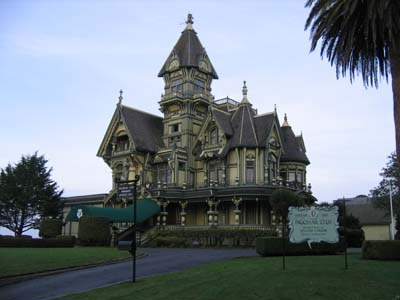 Amazing old house in Eureka built by an olden day lumber baron