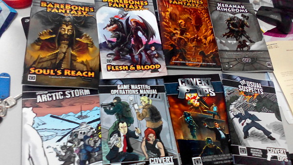A bunch of awesome digest-sized books!