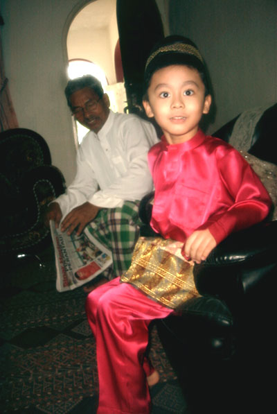 Irfan with Tok Bah