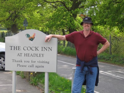 Vin by the Cock Inn sign