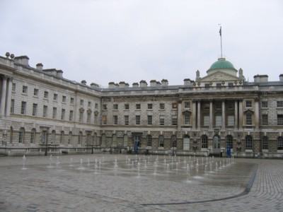 Courtyard and Fountain at Somerset House