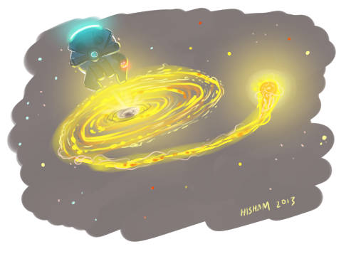 What does God need with a black hole?