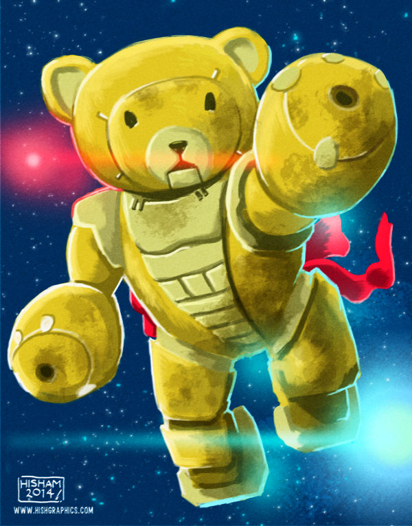 Maybe Cindy Bear can pilot this mecha