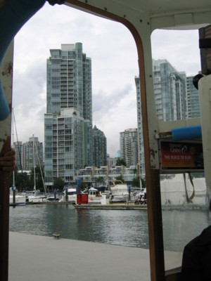 Buildings from boat