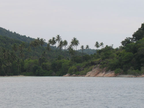Sejuk mata memandang. One of the beautiful areas we passed on the boat to Redang