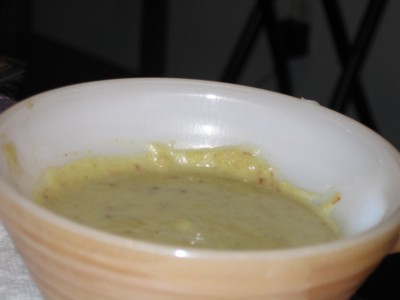 Finished Potato Leek Soup