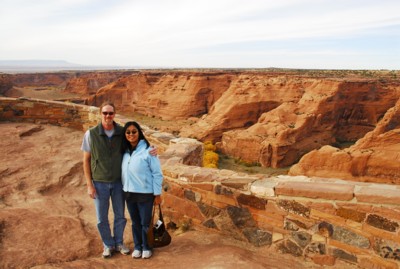 Vin and me at Canyon de Chelly