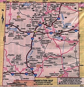 Review Map of New Mexico