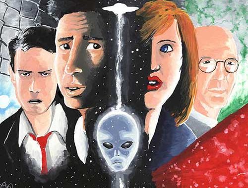 Mulder, Scully and buddies
