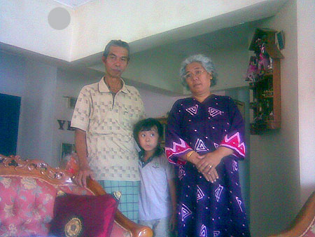 Irfan and grandparents