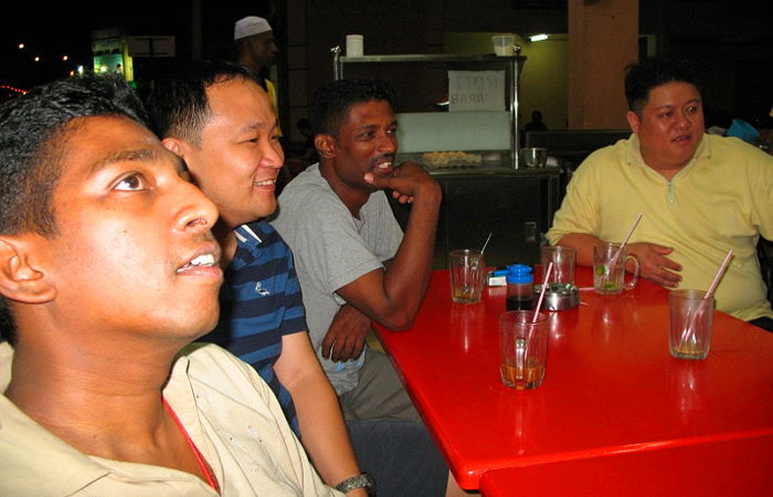 Sathya, Kuan Wong, Gnana and John