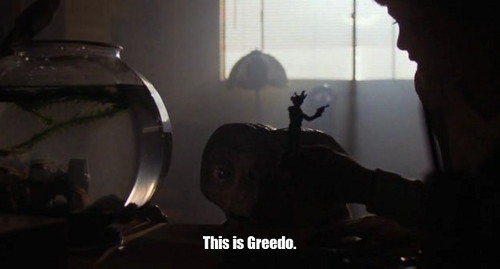 Yes, everyone knows Greedo