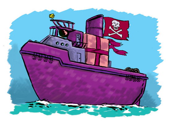 Purple Pirate Parcels