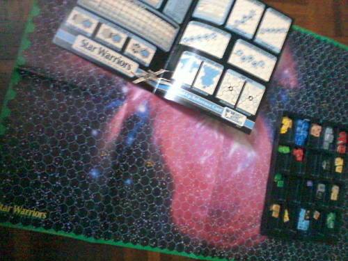 The first Star Wars starfighter combat boardgame