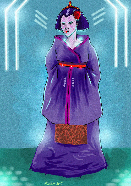 What's under the kimono?