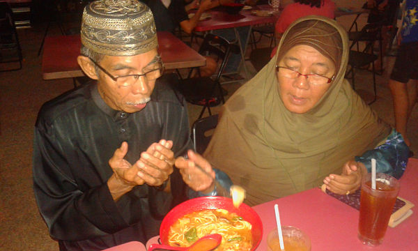 Atok and opah at dinner