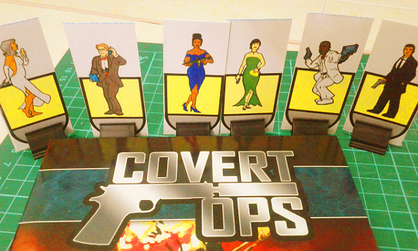 I did the interior artwork for Covert Ops