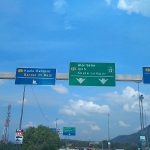 The road to Sitiawan is clearly marked