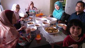 Ain cooked nasi dagang Terengganu as she is wont to do