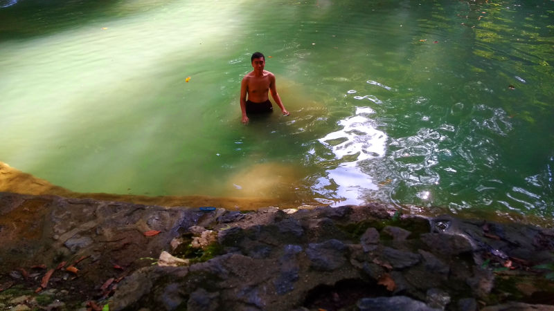 Irfan submerges