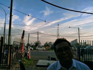 Irfan's Abah and the sky