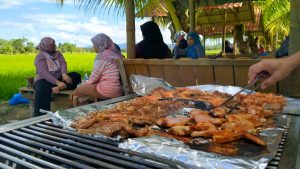 Barbecue by the bendang