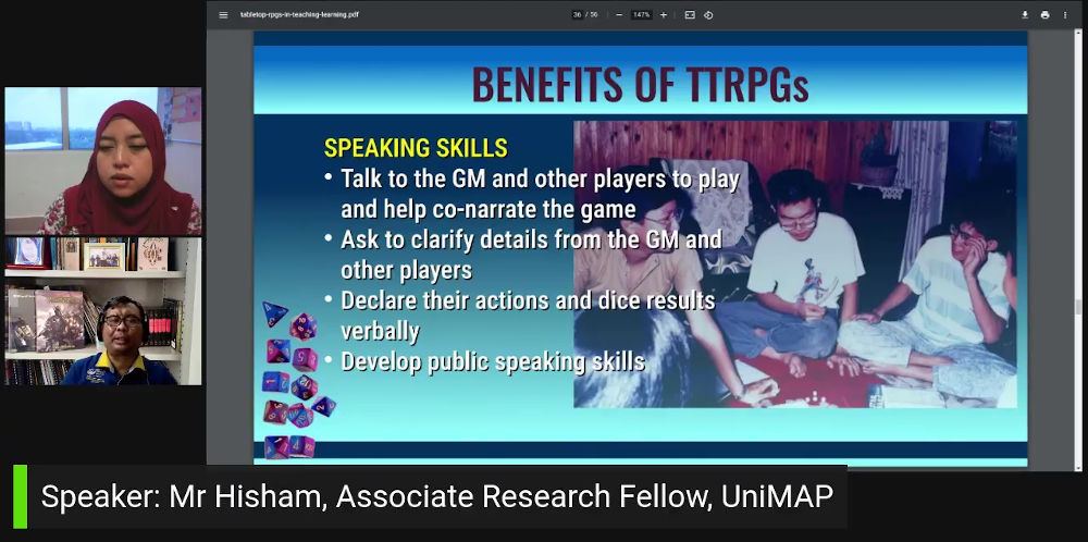 TTRPG presentation slides