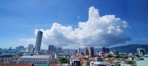 The George Town cloudscape