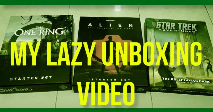 My Lazy Unboxing Video