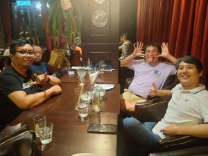 Dinner with GM Ivan, Chang and Libb Wei