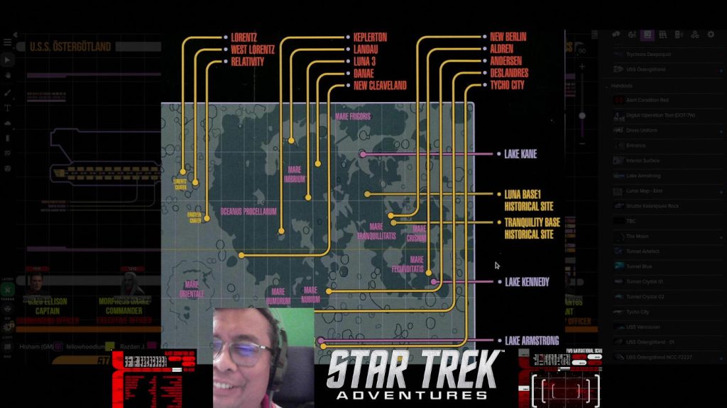 Map from Last Unicorn Games Star Trek RPG