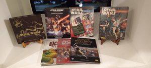 Star Wars d20 Saga Edition, d20 Revised Core Rulebook, Star Wars D6 Sourcebook, Star Wars D6 The Roleplaying Game, Lords of Nal Hutta, Strongholds of Resistance, Rise of the Separatists