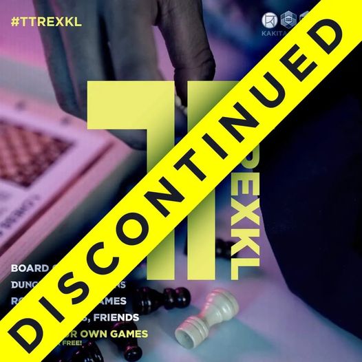 TTRexKL Discontinued Poster