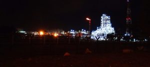 Oil and gas town